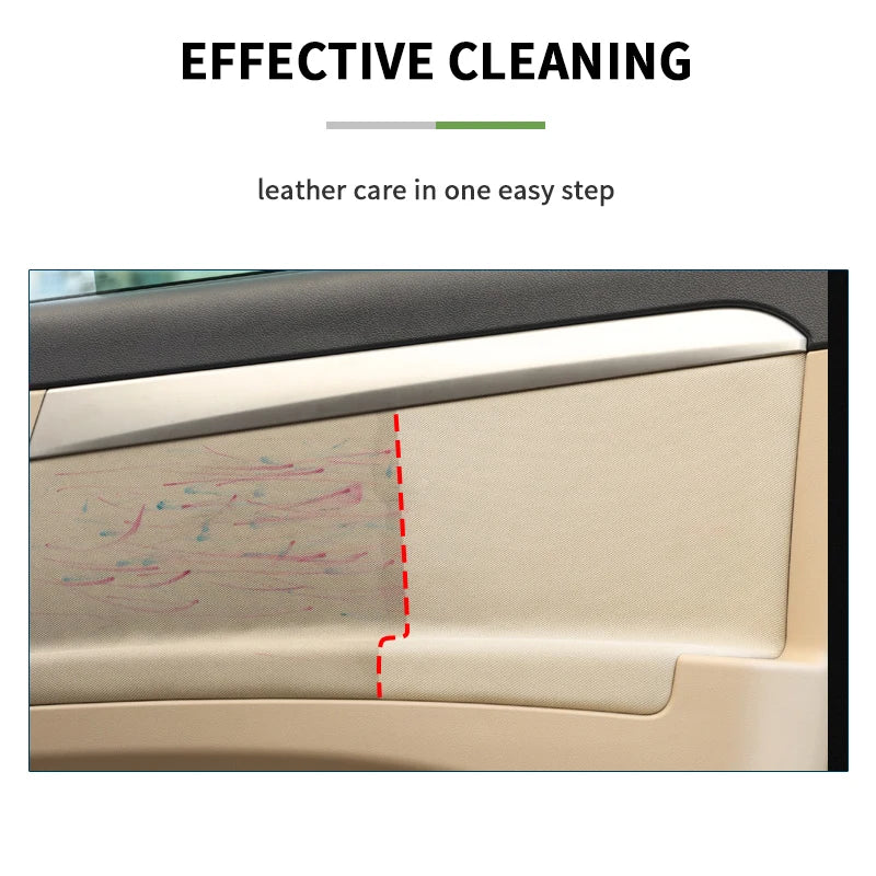 Car Interior Cleaner Agent Ceiling Cleaner Leather Flannel Woven Fabric Water Free Multipurpose Auto Dash Cleaning Tool HGKJ S21 Autofitlife
