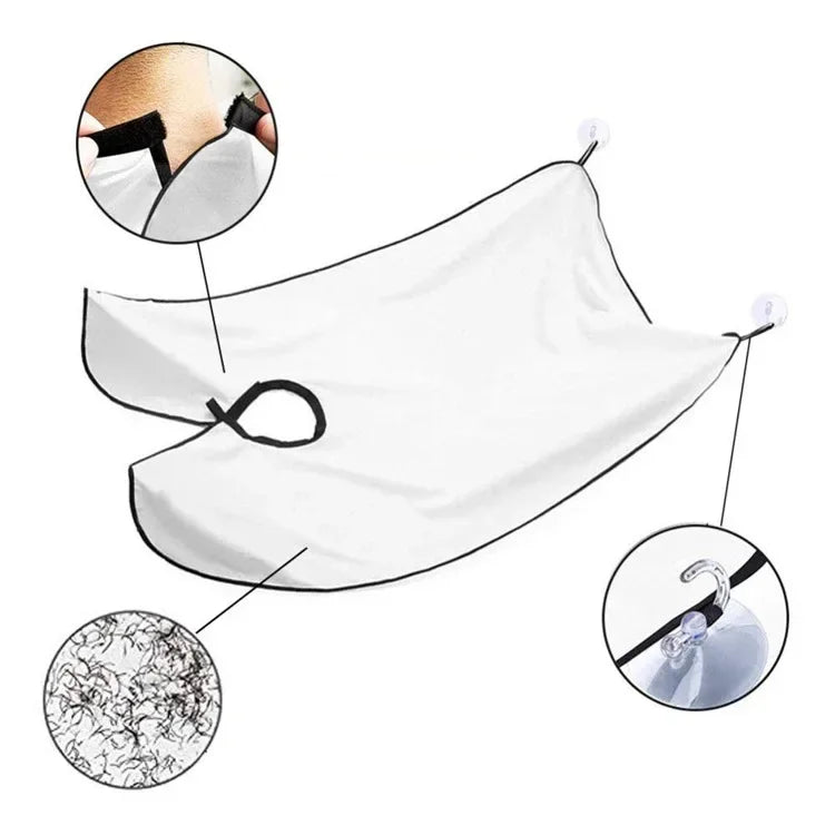 Men's Bathroom Shaving Aprons Beard Shaving Apron Care Bib Face Shaved Hair Adult Bibs Shaver Cleaning Hairdresser Autofitlife