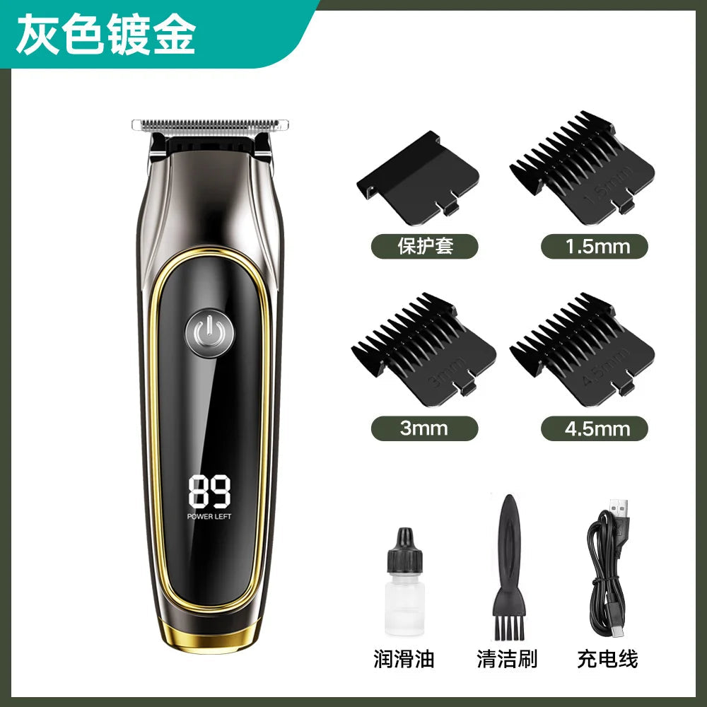 Design of adjustable cutter head with USB charging for electric hair clipper hair and beard trimming Autofitlife