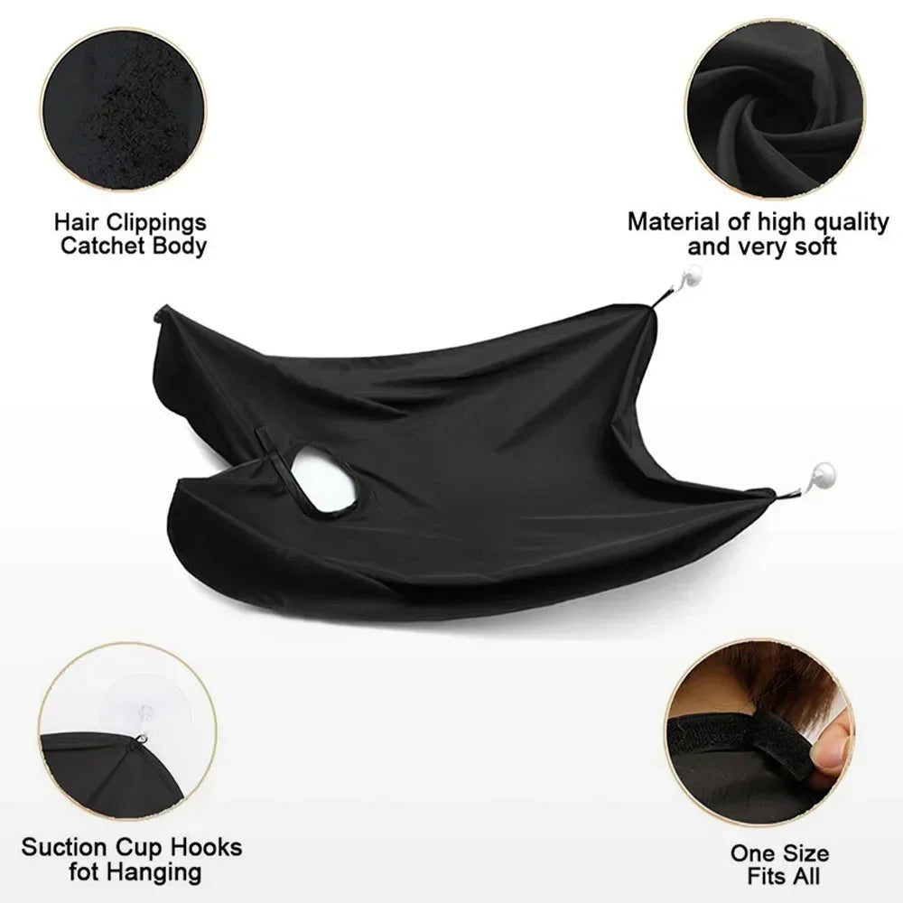 Men's Bathroom Shaving Aprons Beard Shaving Apron Care Bib Face Shaved Hair Adult Bibs Shaver Cleaning Hairdresser Autofitlife