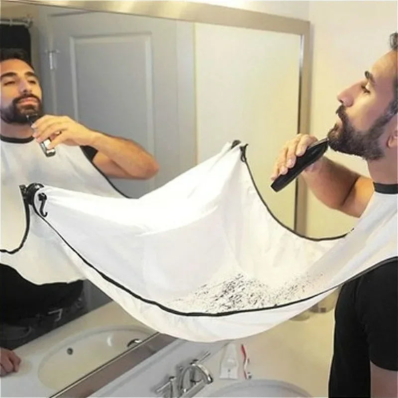 Men's Bathroom Shaving Aprons Beard Shaving Apron Care Bib Face Shaved Hair Adult Bibs Shaver Cleaning Hairdresser Autofitlife