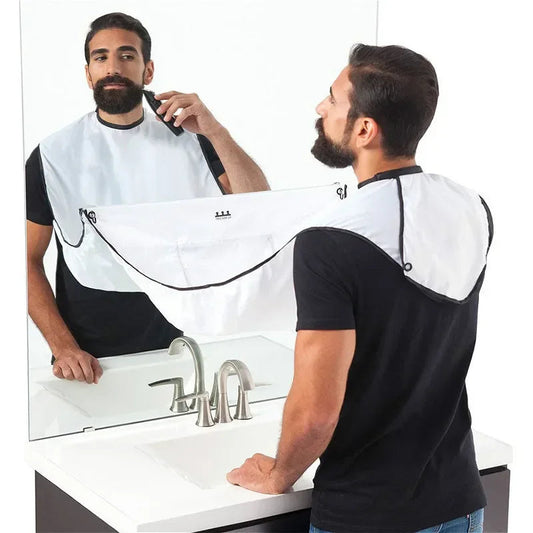 Men's Bathroom Shaving Aprons Beard Shaving Apron Care Bib Face Shaved Hair Adult Bibs Shaver Cleaning Hairdresser Autofitlife